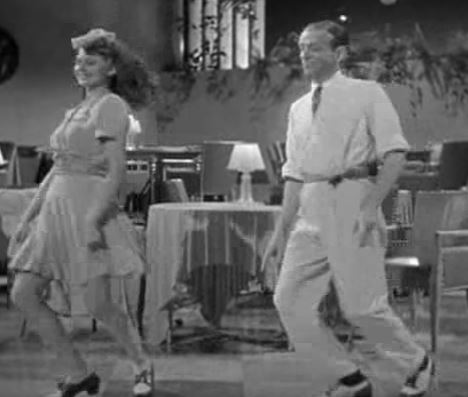 Rita Hayworth and Fred Astaire Dance the Shorty George